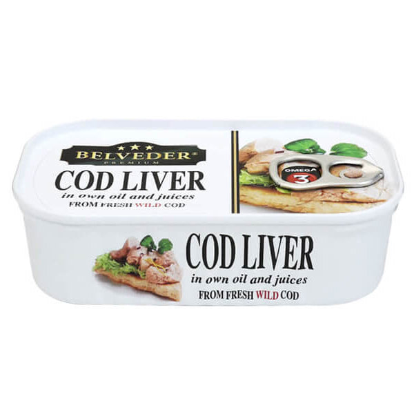 Cod Liver – Square – 4.23 oz (120gr)